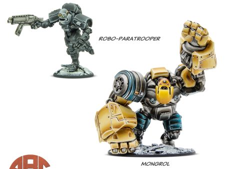 ABC Warriors: Mongrol & Robo-paratrooper For Sale