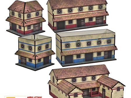 15mm Roman Town For Cheap