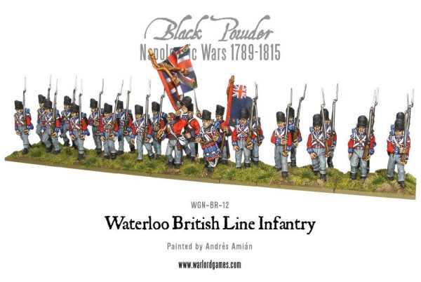 Napoleonic British Line Infantry (Waterloo campaign) Hot on Sale