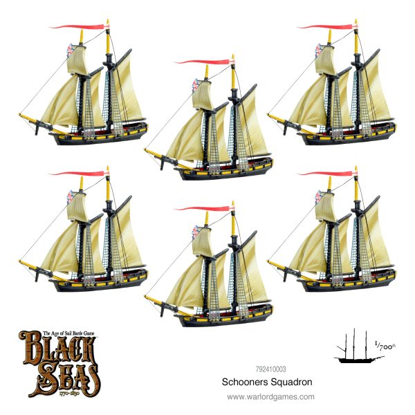 Black Seas: Schooners squadron Cheap