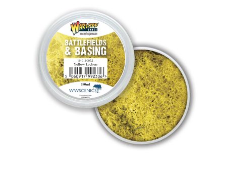 Battlefields & Basing: Yellow Lichen (180ml) Online Hot Sale