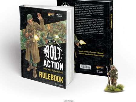 Bolt Action: Third Edition Rulebook with Francis S. Currey Special Miniature Online Hot Sale