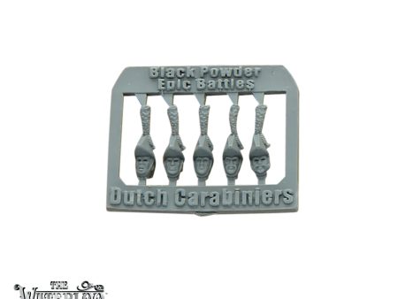 Black Powder Epic Battles - Dutch Carabinier heads Discount