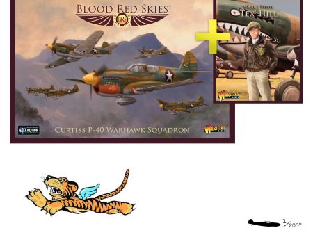 1st American Volunteer Group -  Flying Tigers , P-40 Squadron For Discount