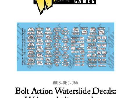 Wehrmacht licence plates decal sheet Supply