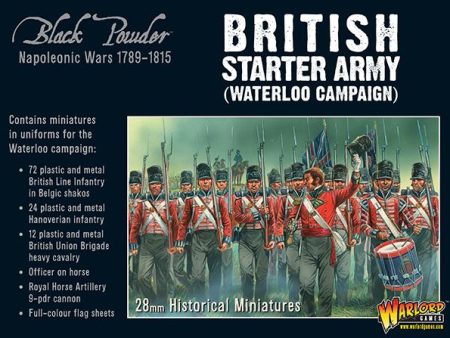 Napoleonic British starter army (Waterloo campaign) For Discount