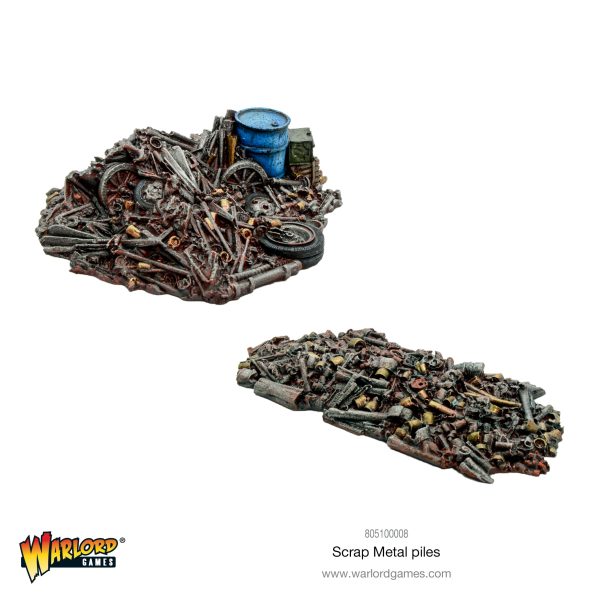 Scrap Metal Piles on Sale