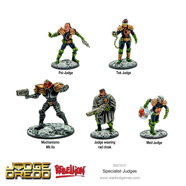 Judge Dredd - Specialist Judges Online now