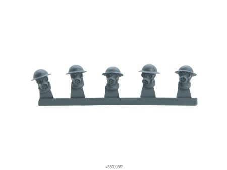 British Armoured Infantry Gas mask helmet sprue Cheap