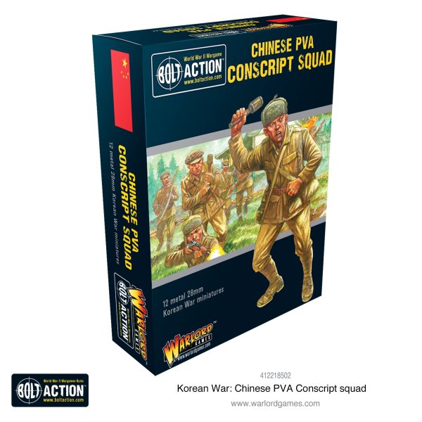 Korean War: Chinese PVA Conscript Squad Sale