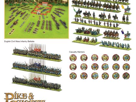 Pike & Shotte Epic Battles - English Civil Wars Primer Collection Cheap