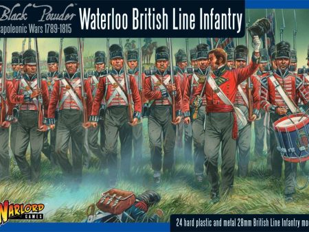 Napoleonic British Line Infantry (Waterloo campaign) Hot on Sale