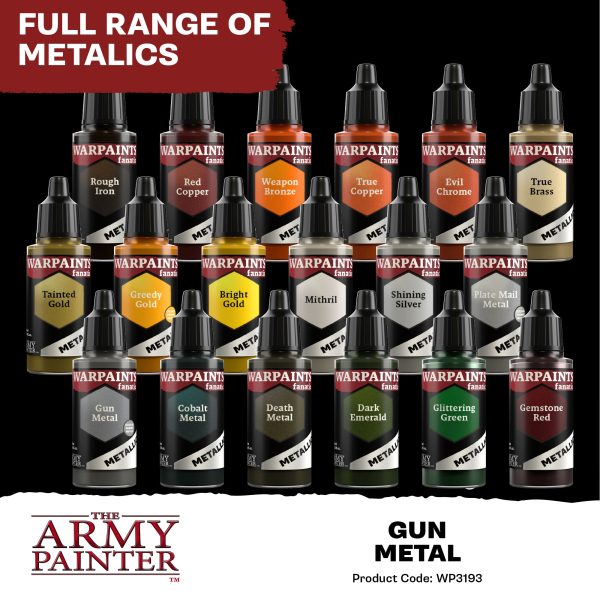 Warpaints Fanatic Metallic: Gun Metal on Sale