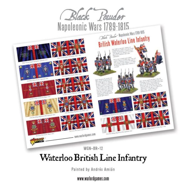 Napoleonic British Line Infantry (Waterloo campaign) Hot on Sale