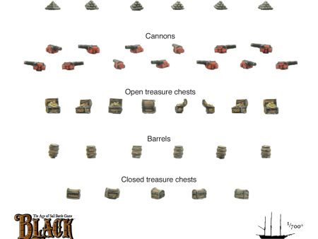 Black Seas Accessory Pack Cheap