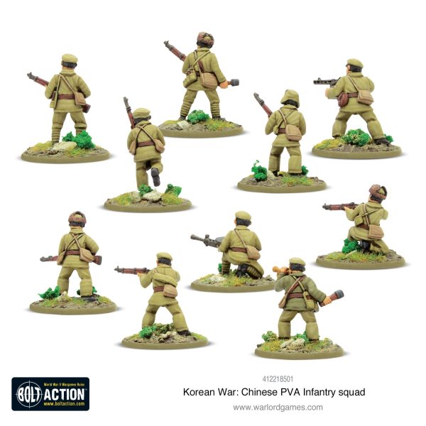 Korean War: Chinese PVA Infantry Squad Discount