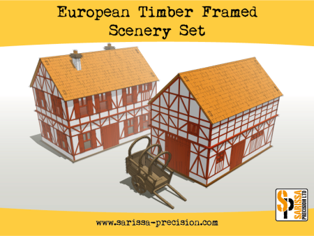 European Timber Frame Scenery Set Discount