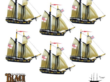 Black Seas: Schooners squadron Cheap