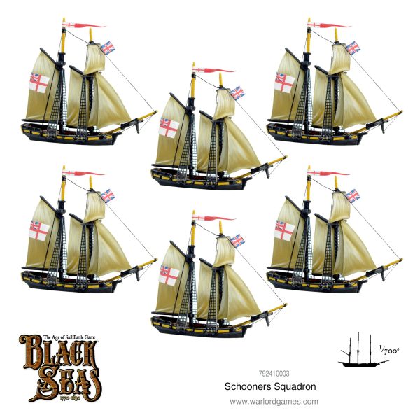 Black Seas: Schooners squadron Cheap