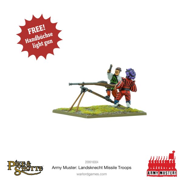 Army Muster - Landsknecht Missile Troops Online Sale