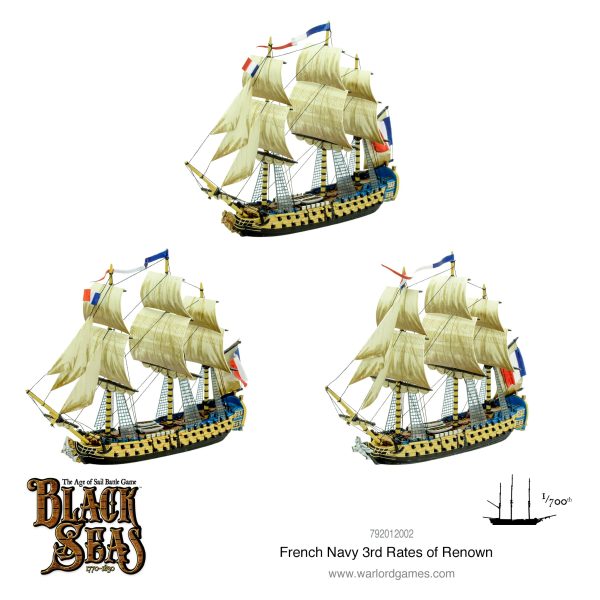 French Navy 3rd Rates of Renown For Cheap