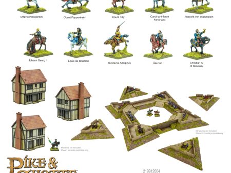 Pike & Shotte Epic Battles - Commanders of the Thirty Years  War Collection For Sale