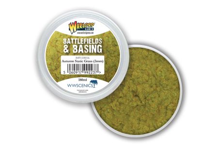 Battlefields & Basing: Autumn 2mm Static Grass (180ml) For Discount