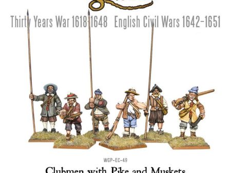 Clubmen with Pike and Muskets Hot on Sale