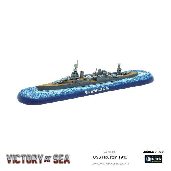 Victory at Sea - USS Houston on Sale