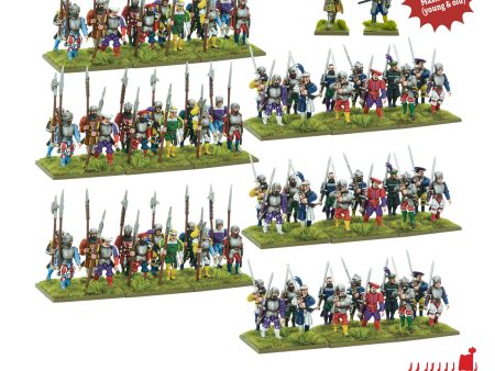 Army Muster - Landsknechts with Zweihanders For Sale