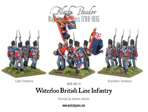 Napoleonic British Line Infantry (Waterloo campaign) Hot on Sale