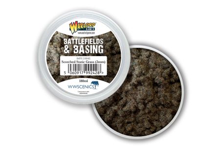 Battlefields & Basing: Scorched 2mm Static Grass (180ml) For Cheap