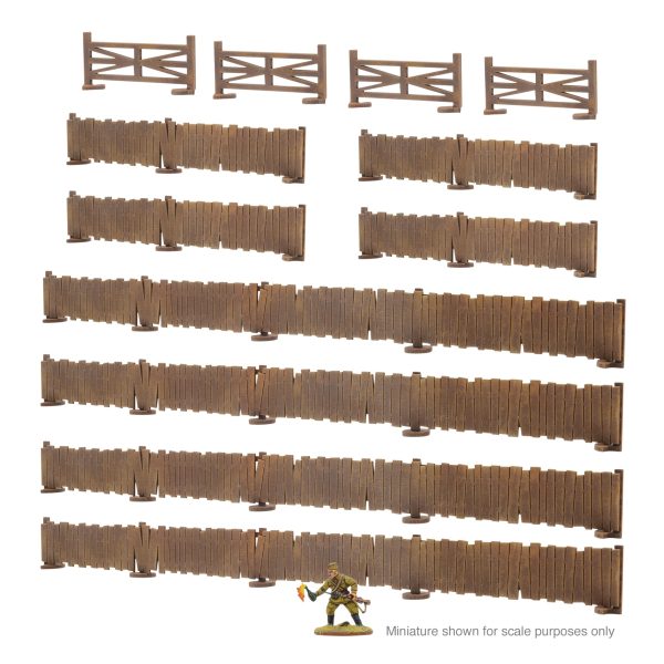 Assorted Panelled Fences (28mm) Online Hot Sale