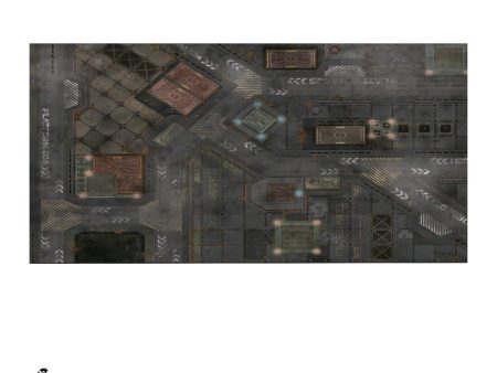 Wargaming Battle Mat 6x4 SiFi City Discount