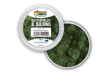 Battlefields & Basing: Dark Green Lichen (180ml) For Sale