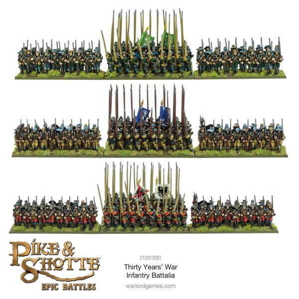 Pike & Shotte Epic Battles - Thirty Year s War Infantry Battalia Online now