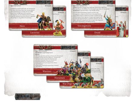 Death or Glory: SPQR Gaul cards pack For Cheap