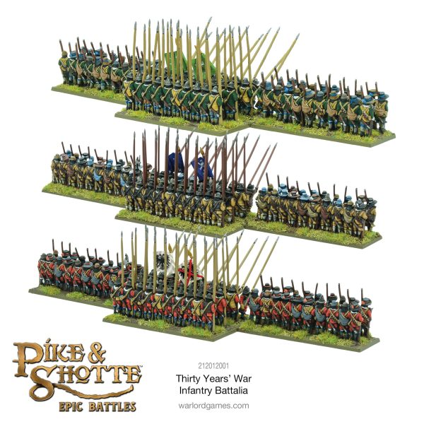 Pike & Shotte Epic Battles - Thirty Year s War Infantry Battalia Online now