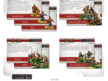 Death or Glory: SPQR Dacia & Sarmatia cards pack Cheap