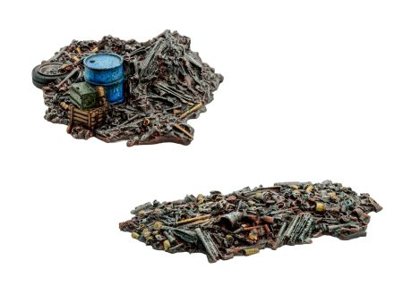 Scrap Metal Piles on Sale