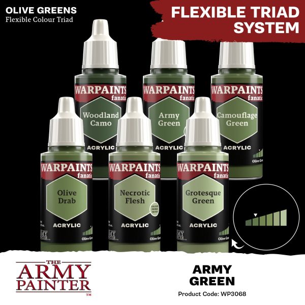 Warpaints Fanatic: Army Green on Sale