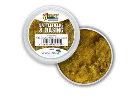 Battlefields & Basing: Wild Meadow 2mm Static Grass (180ml) on Sale