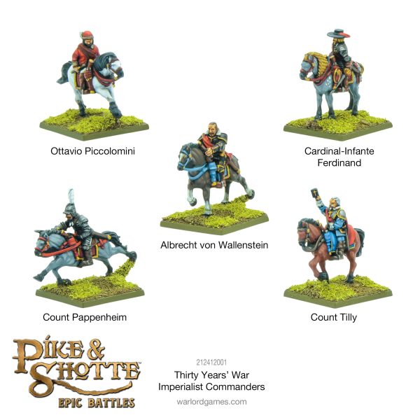 Pike & Shotte Epic Battles - Thirty Years War Imperialist Commanders Online Sale