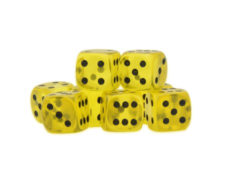 Yellow Citrine D6 Dice Supply