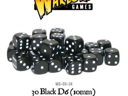 30 Black D6 (10mm) For Discount