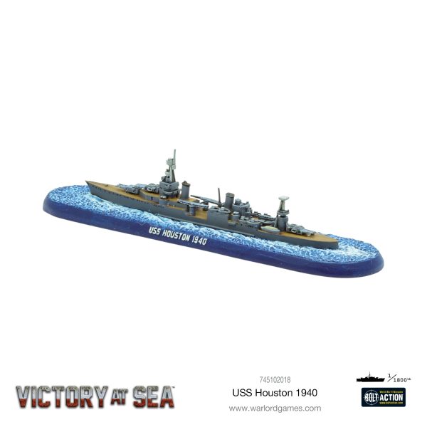 Victory at Sea - USS Houston on Sale