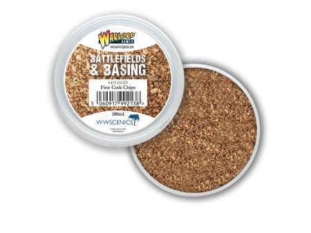 Battlefields & Basing: Fine Cork Chips (180ml) Online Hot Sale