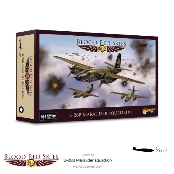 Blood Red Skies B-26B Marauder squadron Supply