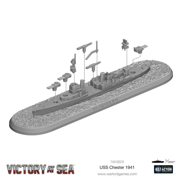 Victory at Sea - USS Chester For Sale