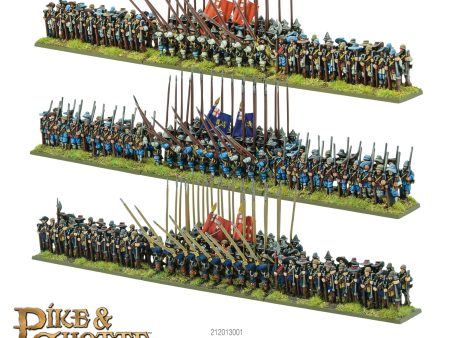 Pike & Shotte Epic Battles - English Civil Wars Infantry Battalia For Sale